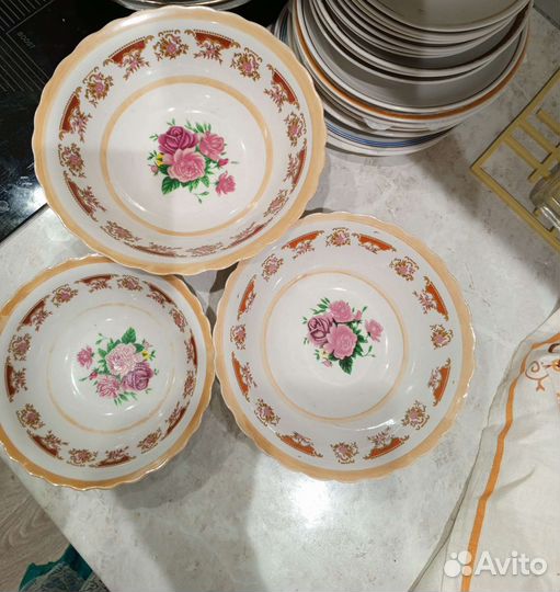 Столовый сервиз СССР новый