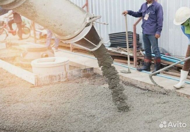 Бетон М100. Доставка