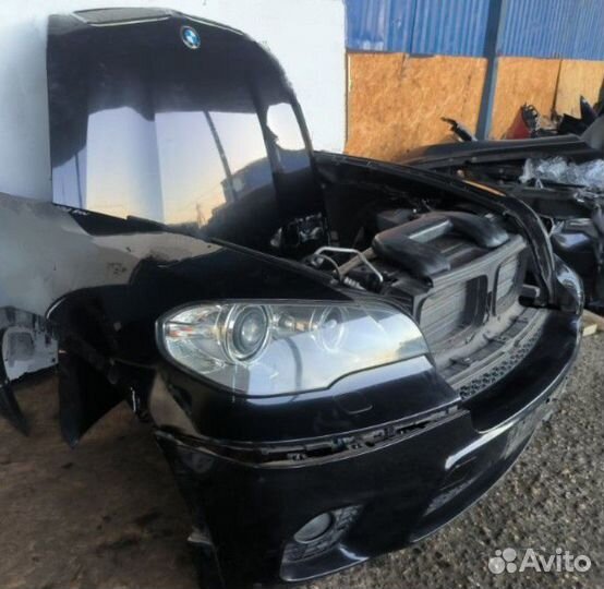 Ноускат (nose cut) Bmw X5 E70 N57D30B 2010-2013г
