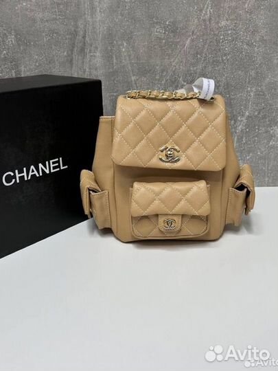 Рюкзак женский chanel шанель Люкс