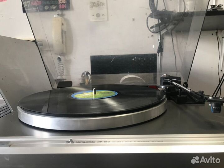 Виниловый проигрыватель Mitsubishi dp 780