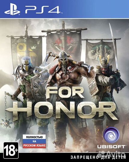 For Honor для PS4 (Новый в плёнке)
