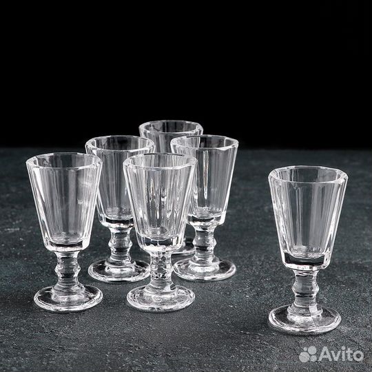 Набор рюмок-лафитников, 6шт