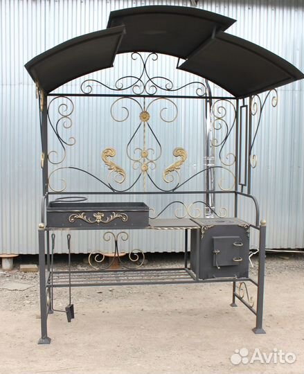 Мангал-беседка loft