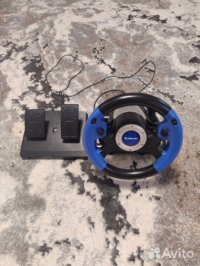 Руль с педалями для пк