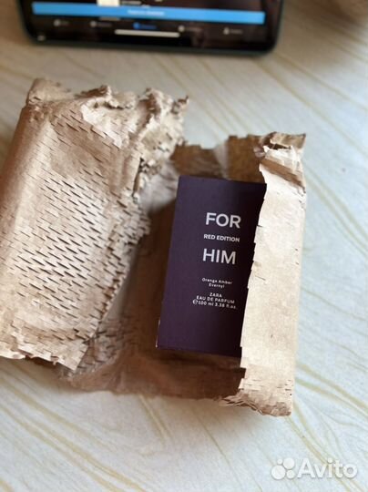 Мужской прфюм Zara