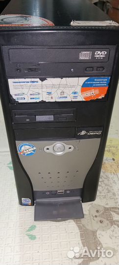 Системный блок Depo ego 250 без hdd