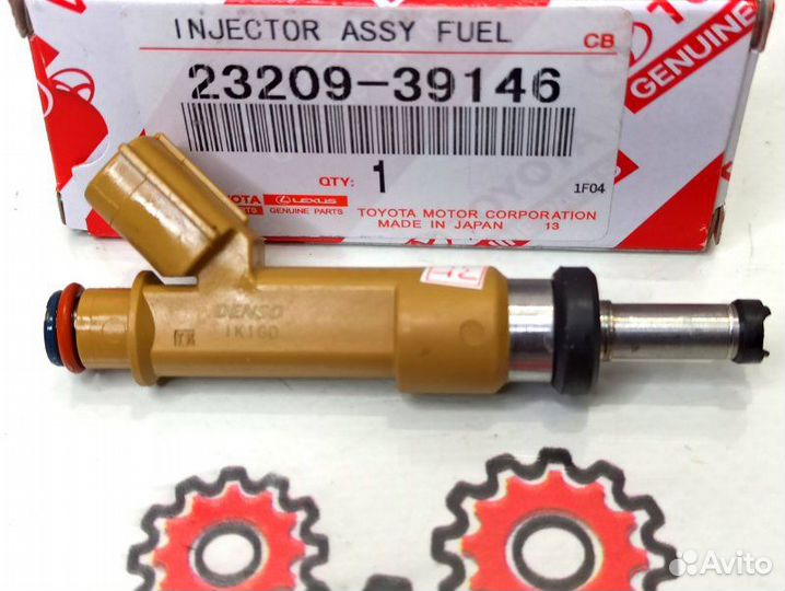 Инжектор форсунка топливная Toyota 2zrfae Denso