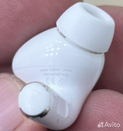 Airpods Pro 2 левый наушник, амбушюры