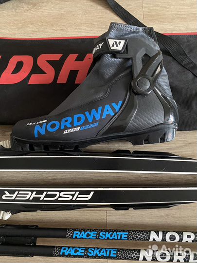 Лыжи беговые Fisher LS Combi