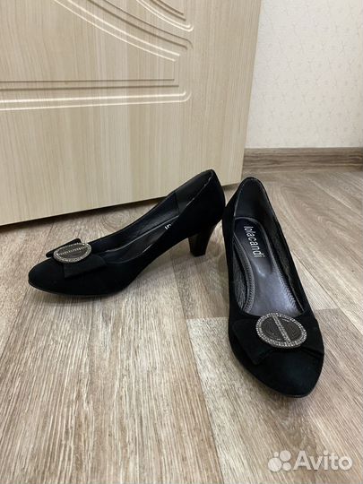 Бархатные туфли 37