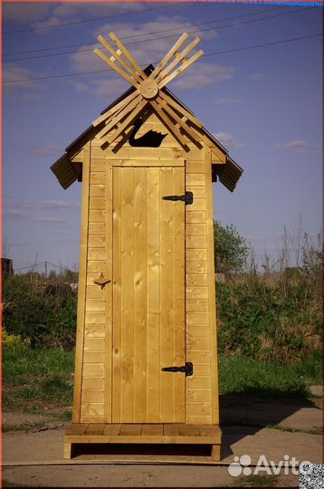 Уличный туалет с установкой