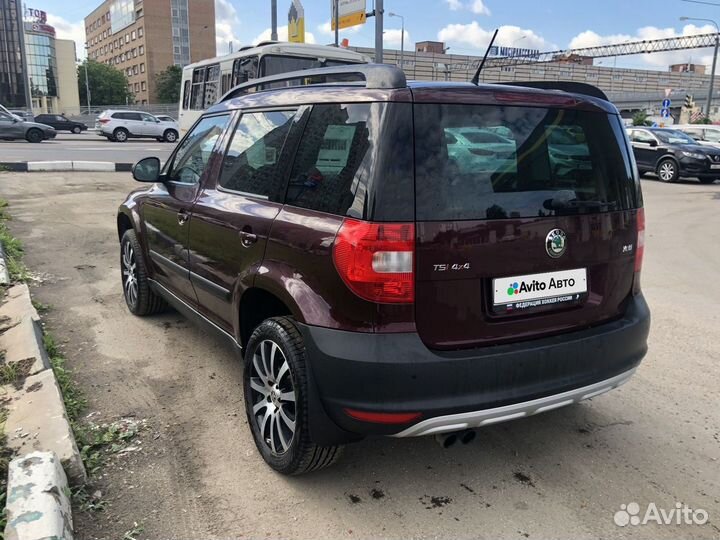 Skoda Yeti 1.8 AMT, 2012, 93 300 км