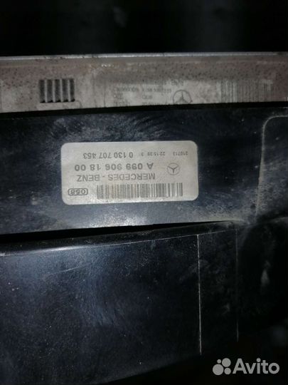 Диффузор радиатора Mercedes A0999061800