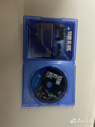 Одни из нас 1 ps4 диск