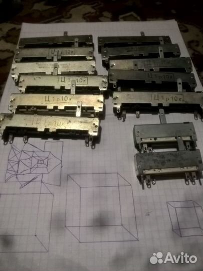 Резистор ползунковый сп3 новые