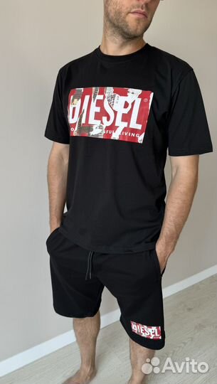 Костюм мужской diesel с шортами