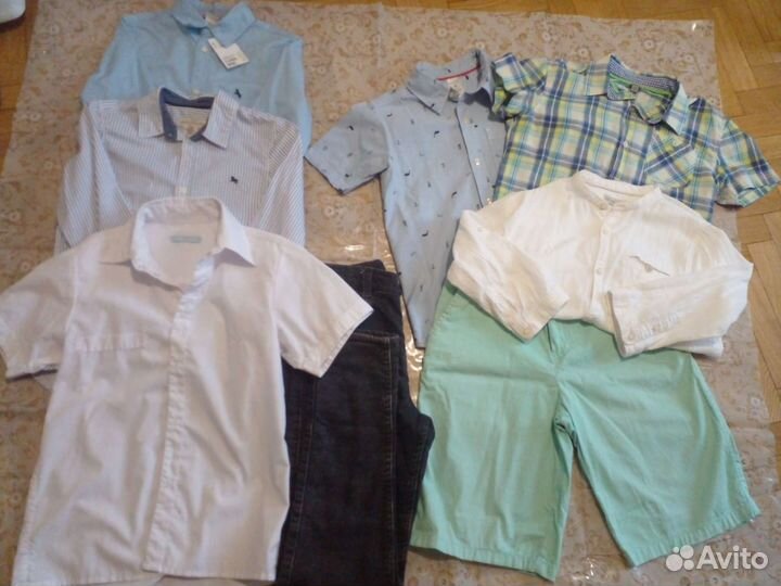 Пакет вещей на весну-лето мальчику от 134 см