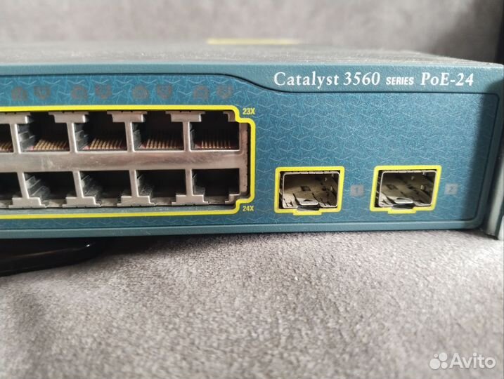 Коммутатор poe cisco 3560-24ps