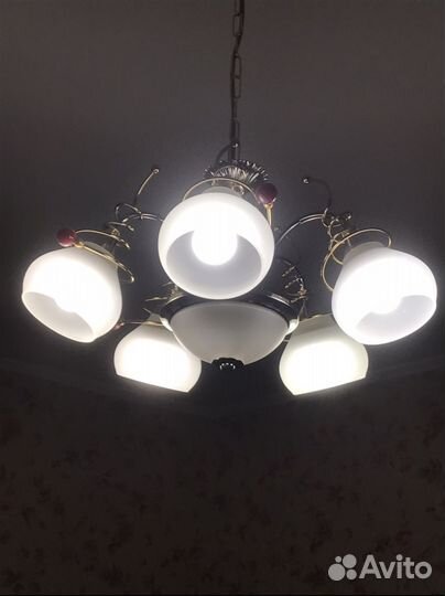 Люстра потолочная Италия