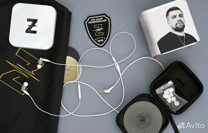 Оригинал Наушники Z Project MusicDealer S Silver