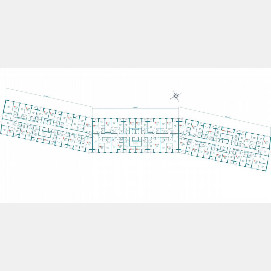 1-к. квартира, 39,1 м², 5/18 эт.