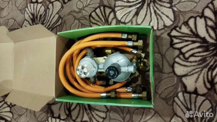 Газовый конвектор для подключения 5 болонов