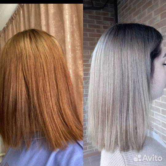 Модное окрашивание волос