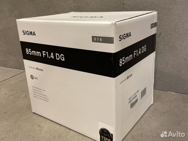 Sigma 85mm f/1.4 DG HSM ART Новые-Гарантия
