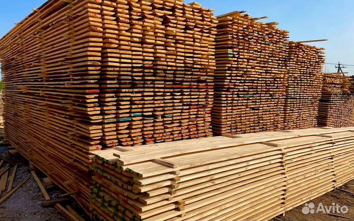 Доска,заборная.Пиломатериалы от производителя