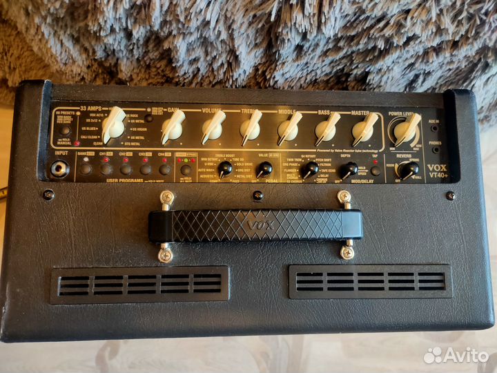 Комплект гитара Ibanez, VOX VT40+, педаль и т.д
