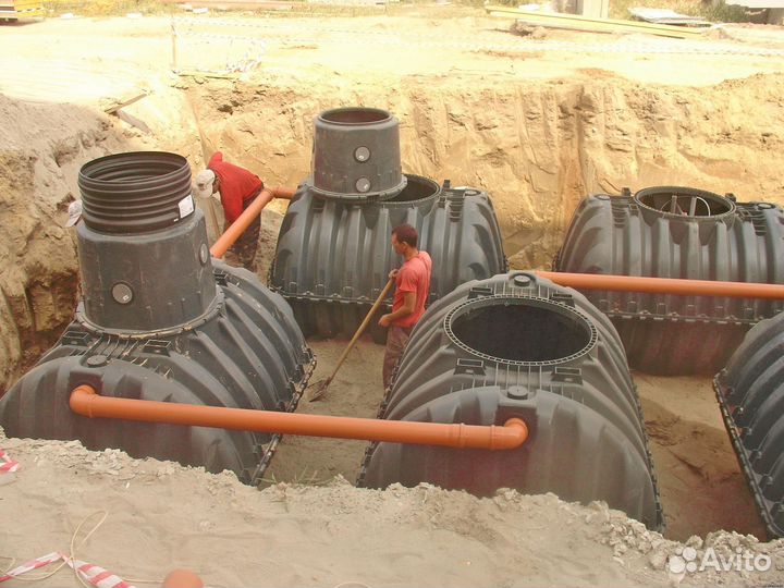 Септик Аквабокс 3 переливной