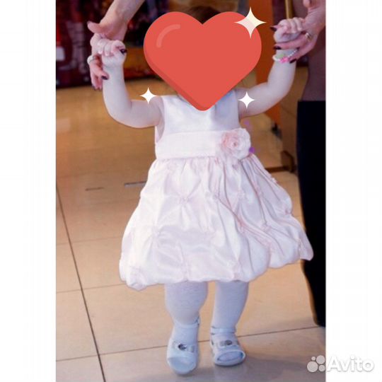 Продам платье примерно на возраст 12-18 мес