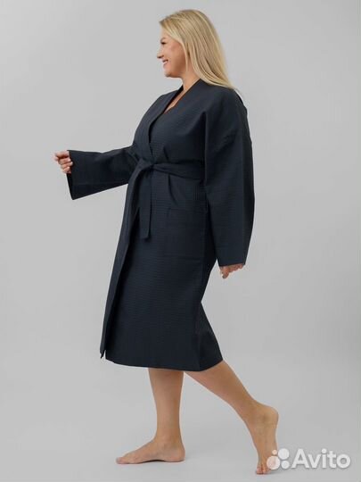 Халат банный вафельный Артикул 1267 - 1264