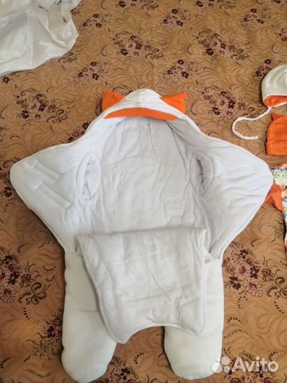 Костюм лисички на выписку из роддома