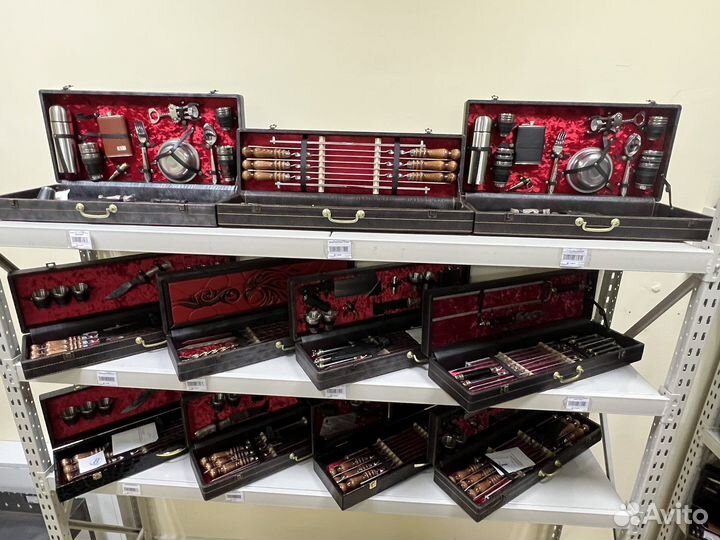 Подарочный набор шампуров 16 предметов