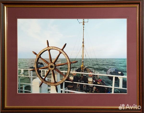 Штурвал корабельный Море Северный Каспий