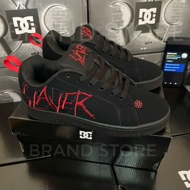 Дутыши кеды Dc Shoes Slayer на руках