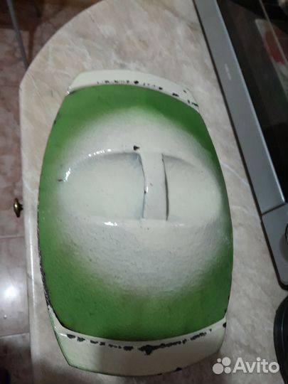 Утятница чугунная эмалированная СССР