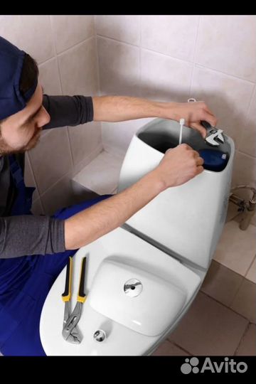 Сантехник,все виды работ