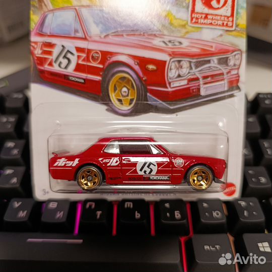 Бронь Hot wheels Nissan skyline 2000 gt x