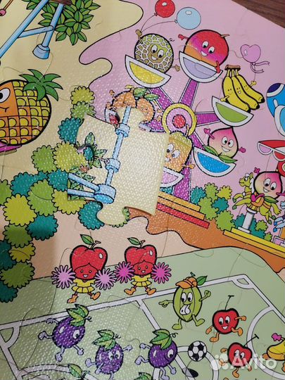 Пазлы мягкие на пол