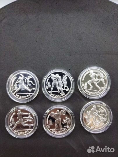 Набор монет-Барселона