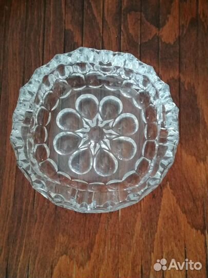 Пепельница хрустальная