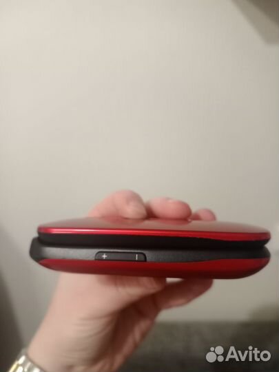 Panasonic KX-TU456RU, красный