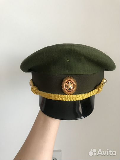 Фуражка военная зеленая