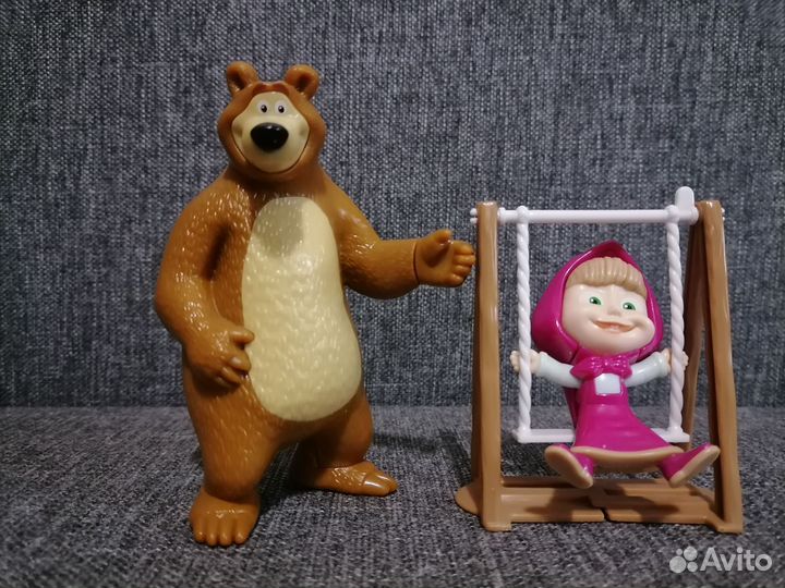 Игрушки Маша и медведь киндер макси