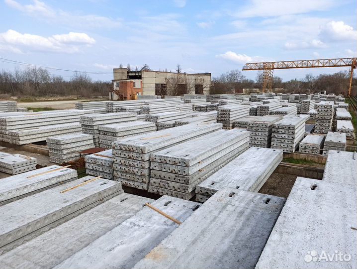 Плиты перекрытия пустотные