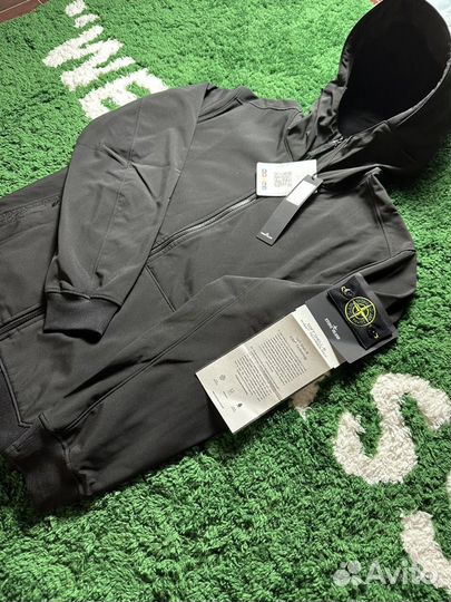 Stone island куртка ветровка soft shell r оригинал