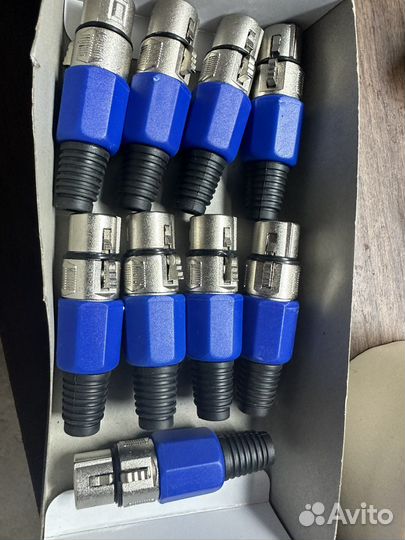 Разъем XLR 3P гнездо